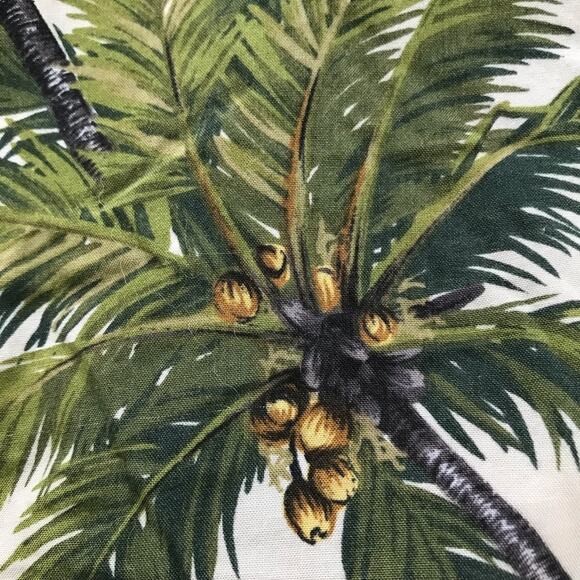 Vintage paradise found Hawaiian rayon short sleeve shirt mens XL palm trees - Picture 7 of 9